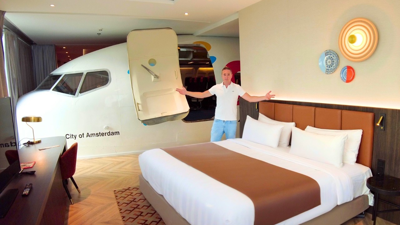 Это самый странный отель Амстердама... И он НЕВЕРОЯТЕН!