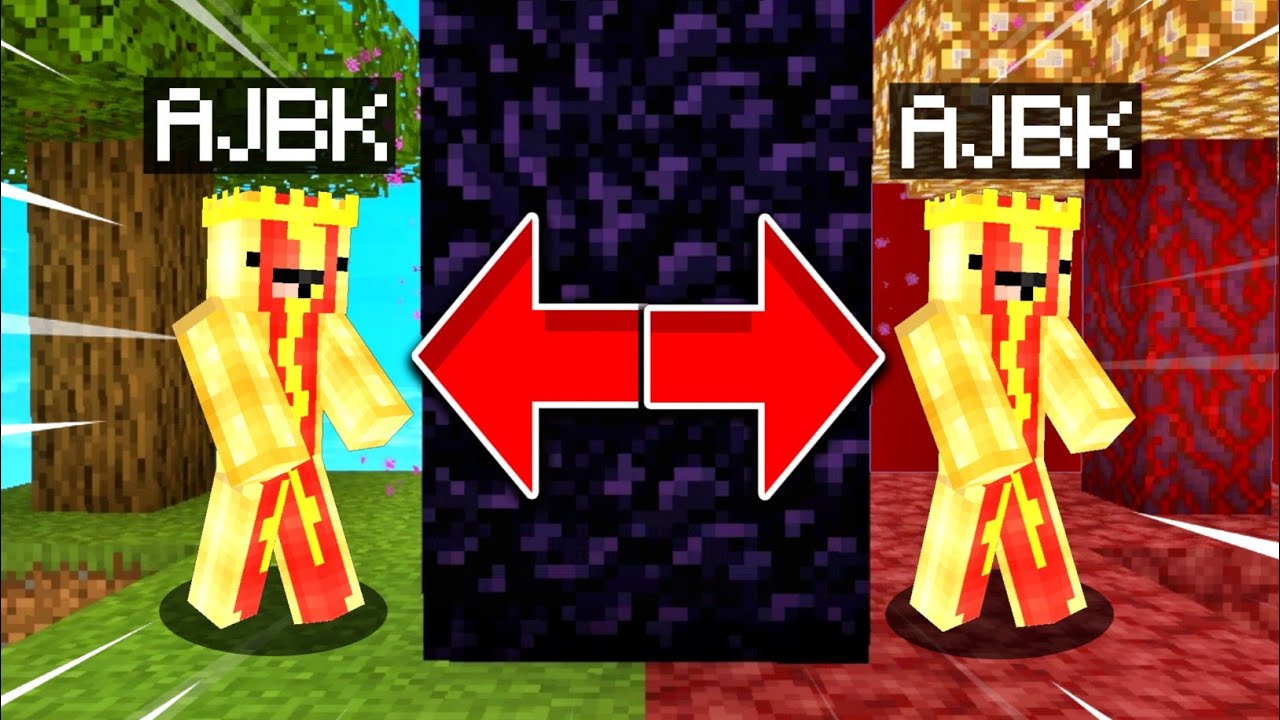 I FINALLY GO TO THE NETHER...(MCPE Cubecraft Skyblock)(#20) - YouTube