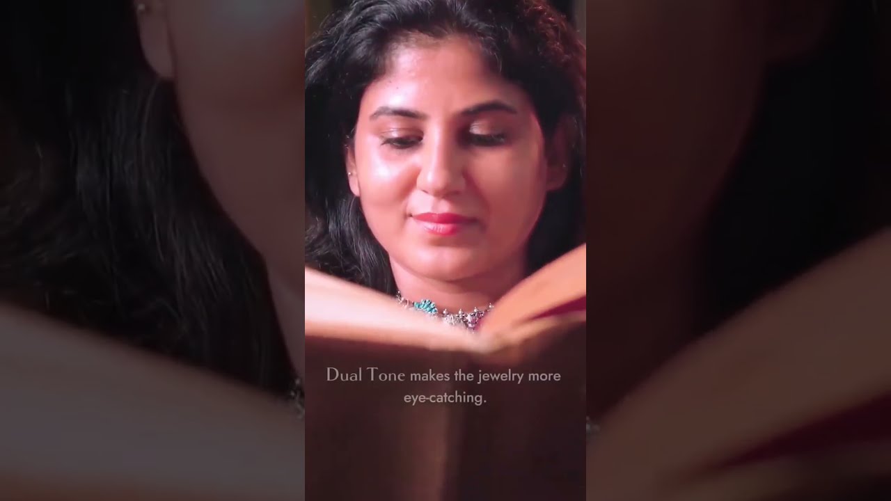 Handmade Fusion Jewelry | Bijoux by Hema | Brass Necklace with Silver Finish