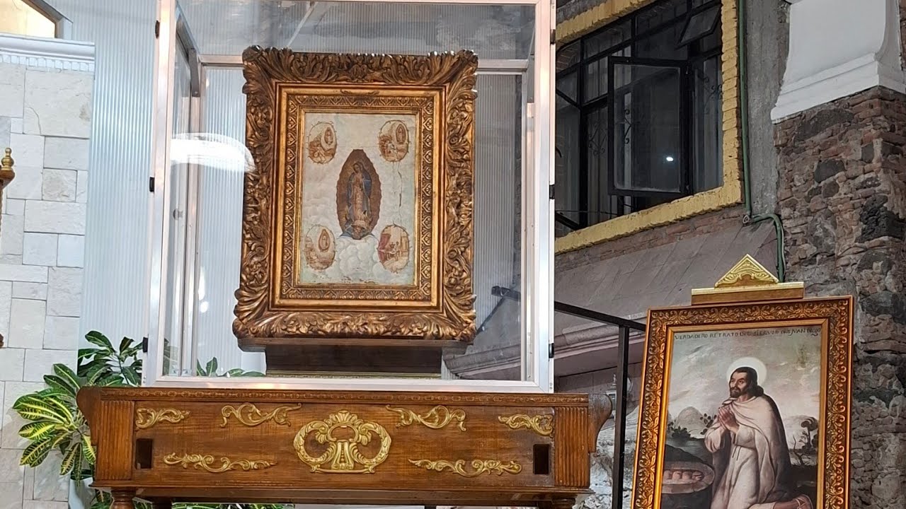 Barrio de tierras negras, primera visita de la virgen de Guadalupe. 2025.💚🤍♥️ 