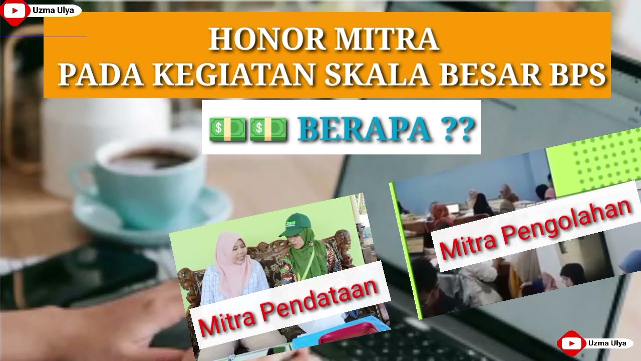 HONOR MITRA BPS BERAPA ?? || PENGHITUNGAN HONOR MITRA  ORANG PER BULAN || UPDATE BPS