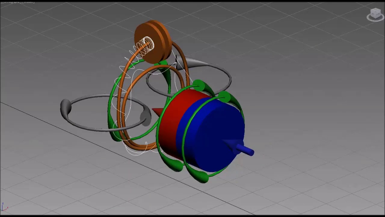 Приближение магнита к катушке, спин. - YouTube