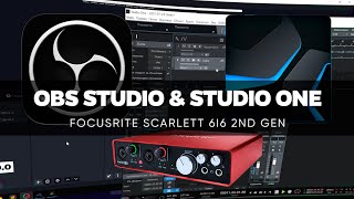 Звук в OBS из Studio One / OBS, Studio One and Focusrite 6i6 Connection Tutorial