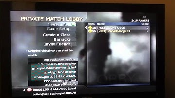 How to host a cod4 lobby without jtag