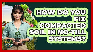 How Do You Fix Compacted Soil In No-till Systems? - The World of Agriculture