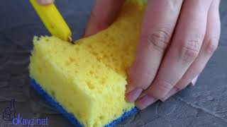 اسفنجة المطبخ وإستعمالات جديده | أوكيز دوت نت screenshot 4