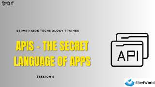 Famous Server-Side Technologies Trainee Session 5 : APIs - The Secret Language Of Apps Net Worth