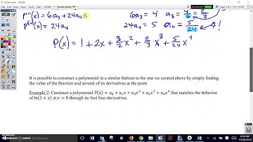 Constructing Polynomials