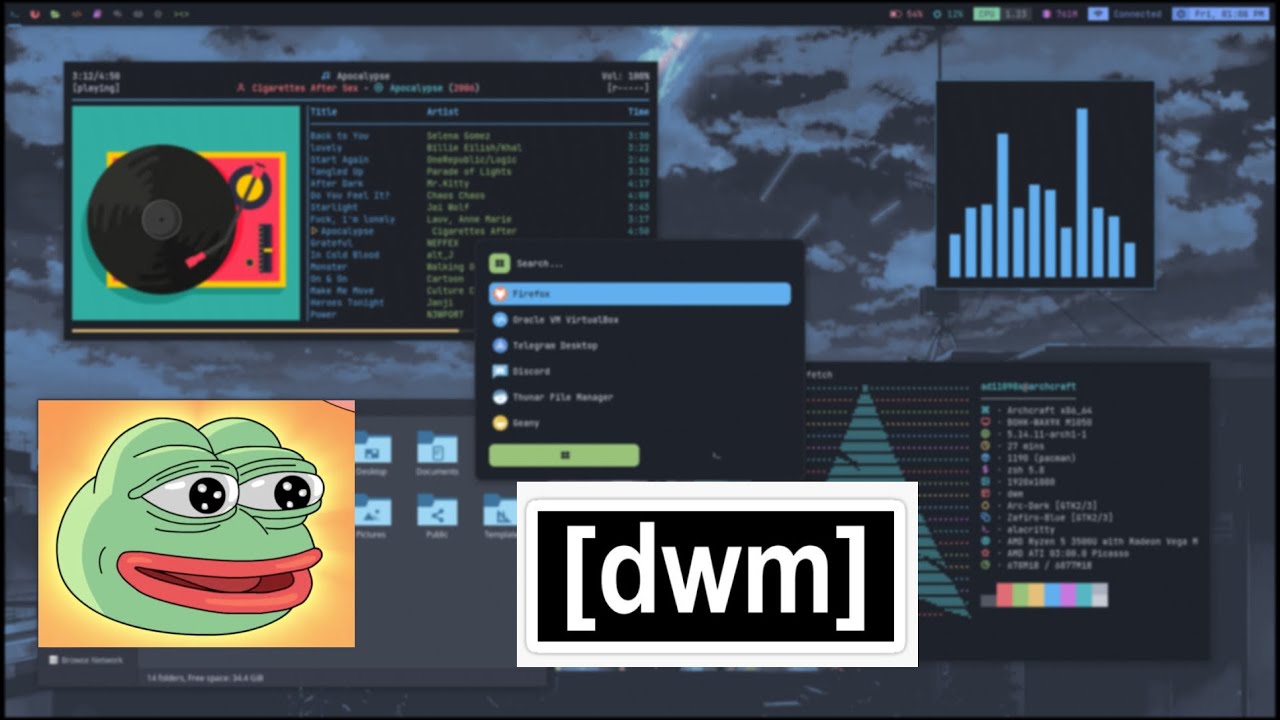 Distro That Comes With Pre Configured DWM | Archcraft OS - YouTube