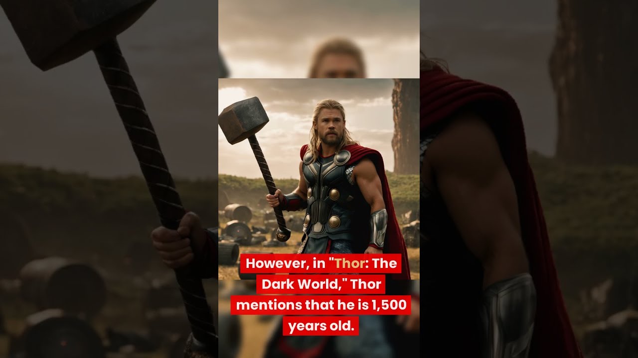 How Old Is Thor thor YouTube How Old Is Thor thor YouTube