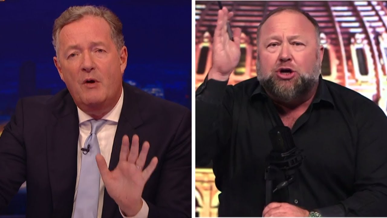 Piers Morgan Challenges Alex Jones: 