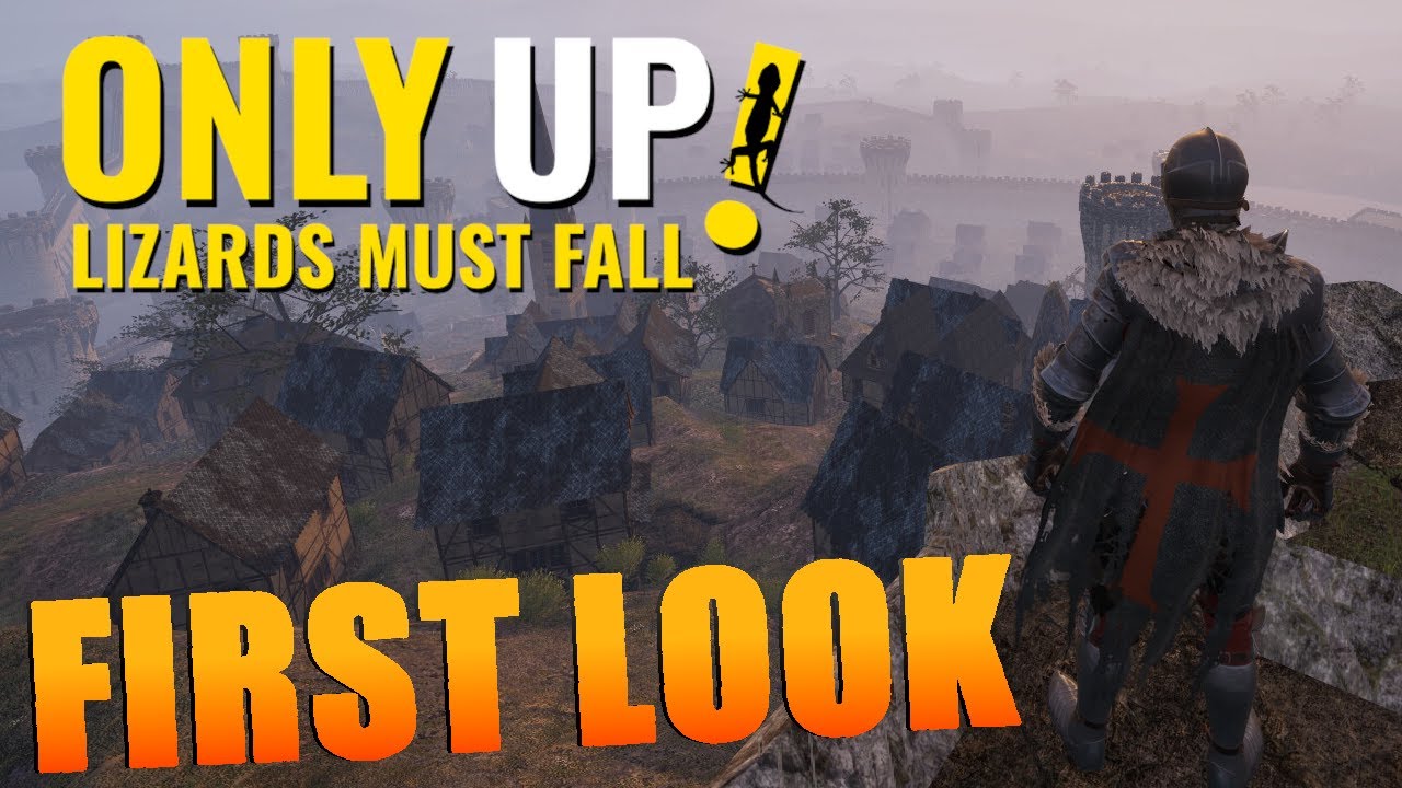 Only Up: LIZARDS MUST FALL - Gameplay - YouTube