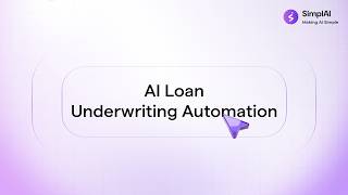 Agentic AI Loan Underwriting | Automated Credit Risk Decisioning | SimplAI