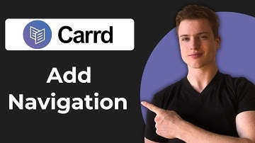 How To Make A Navigation Bar In Carrd (Working 2025)