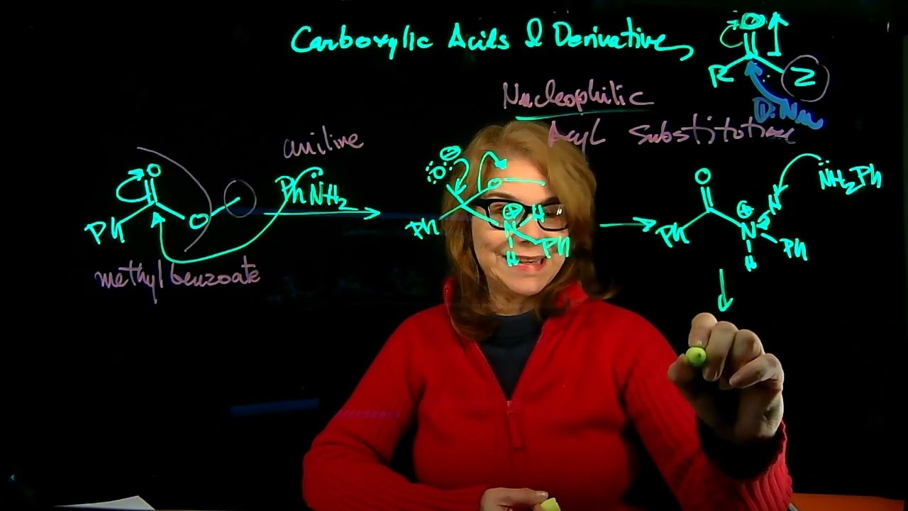 Реакции производных карбоновых кислот: прогнозирование продуктов - д-р Таня CS