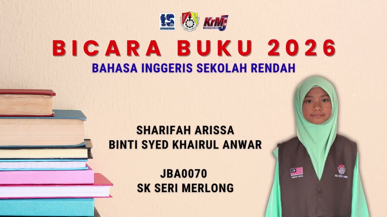 PERTANDINGAN BICARA BUKU BAHASA INGGERIS TAHUN 2026 PERINGKAT DAERAH BATU PAHAT