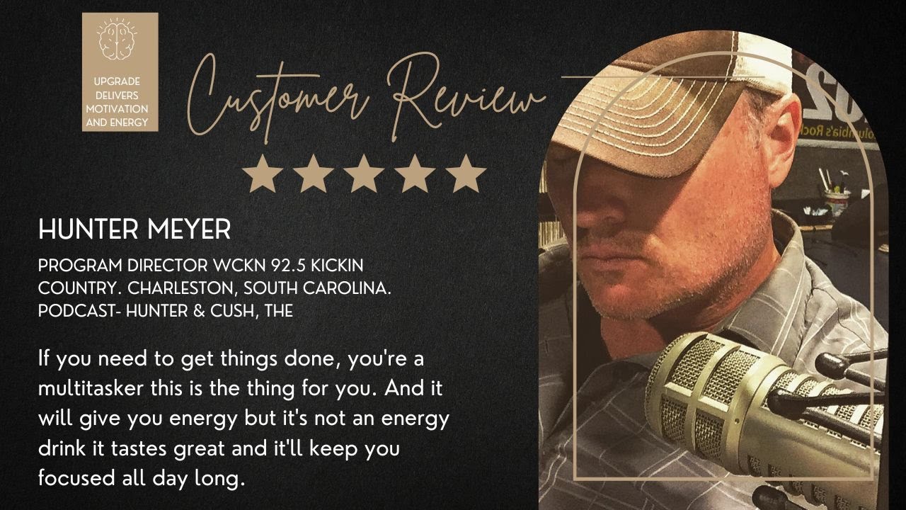 UPGRADE® Brain Formula: Hunter’s Experience with Natural Nootropics for Focus & Mental Clarity