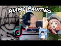 anime glass painting 🎨🧚🏻‍♀️| Tiktok Compilation