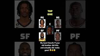 My best friends 9 year old brother got 82-0! #nba #basketball #filter #shorts