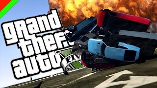 Grand Theft Auto V - Carmageddon Mod ลูกชิ้นสี่ล้อ (GTA V ตลก,ฮา)