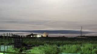 Time lapse Moonrise in Snyder, Colorado