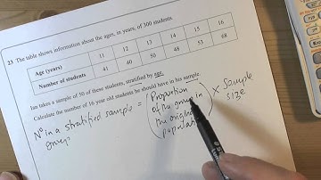June 2015 PPE 2H Set 1 Q23 Stratified Sampling