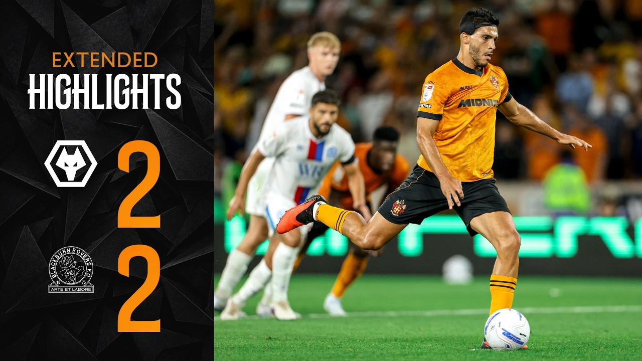 Opening day draw | Wolves 2-2 Blackburn Rovers | Extended Highlights