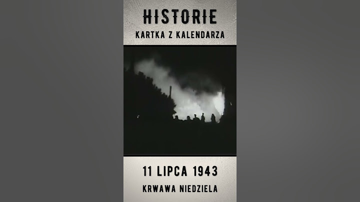 Kartka z kalendarza: 11.07.1943 | HISTORIE