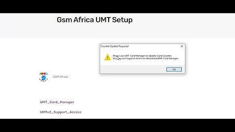 UMT PRO Setup Software and Update Smart Card 2022