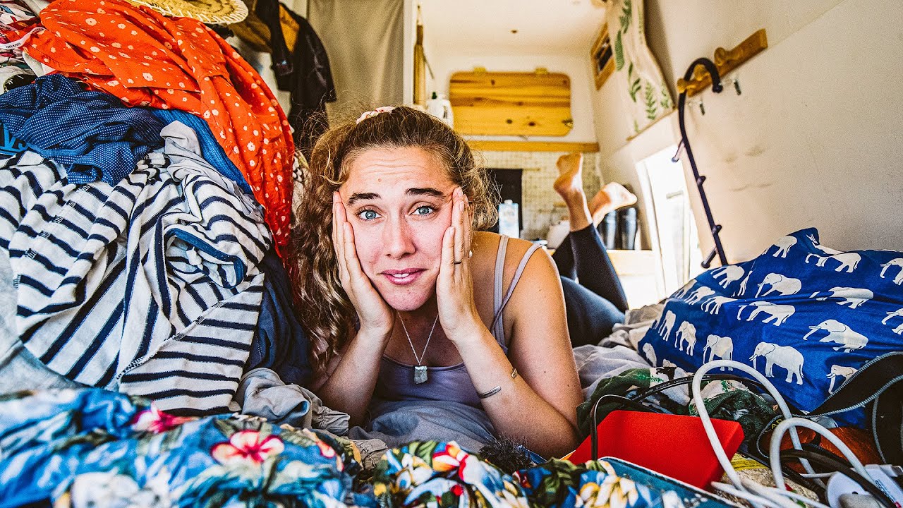 EXTREME DECLUTTERING OUR VAN – DEEP CLEAN WITH ME