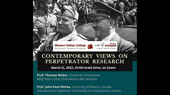 "Contemporary Views on Perpetrator Research"  Marc...