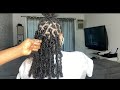 BUTTERFLY LOCS TUTORIAL 🦋| #DISTRESSEDBOBLOCS