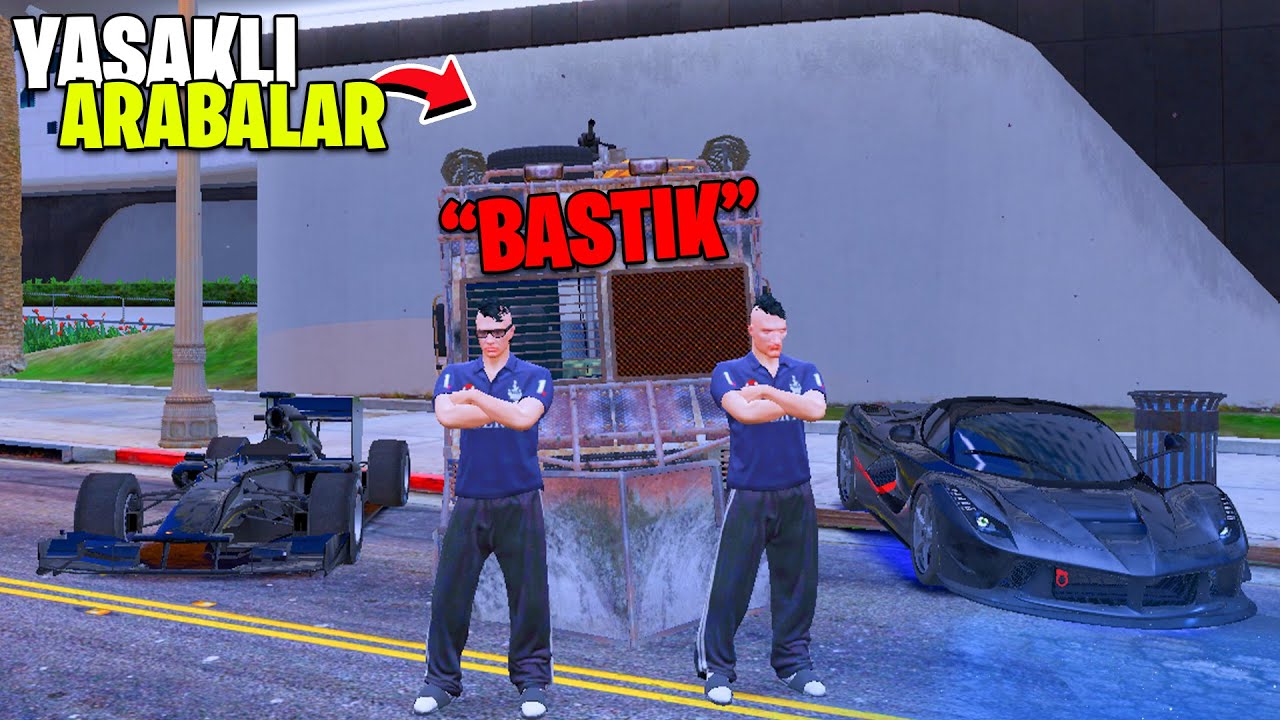 Fivem Hile İle YASAKLI Araçlar Basıp Oyuncuları Trolledik !? (Fivem Hile Troll)