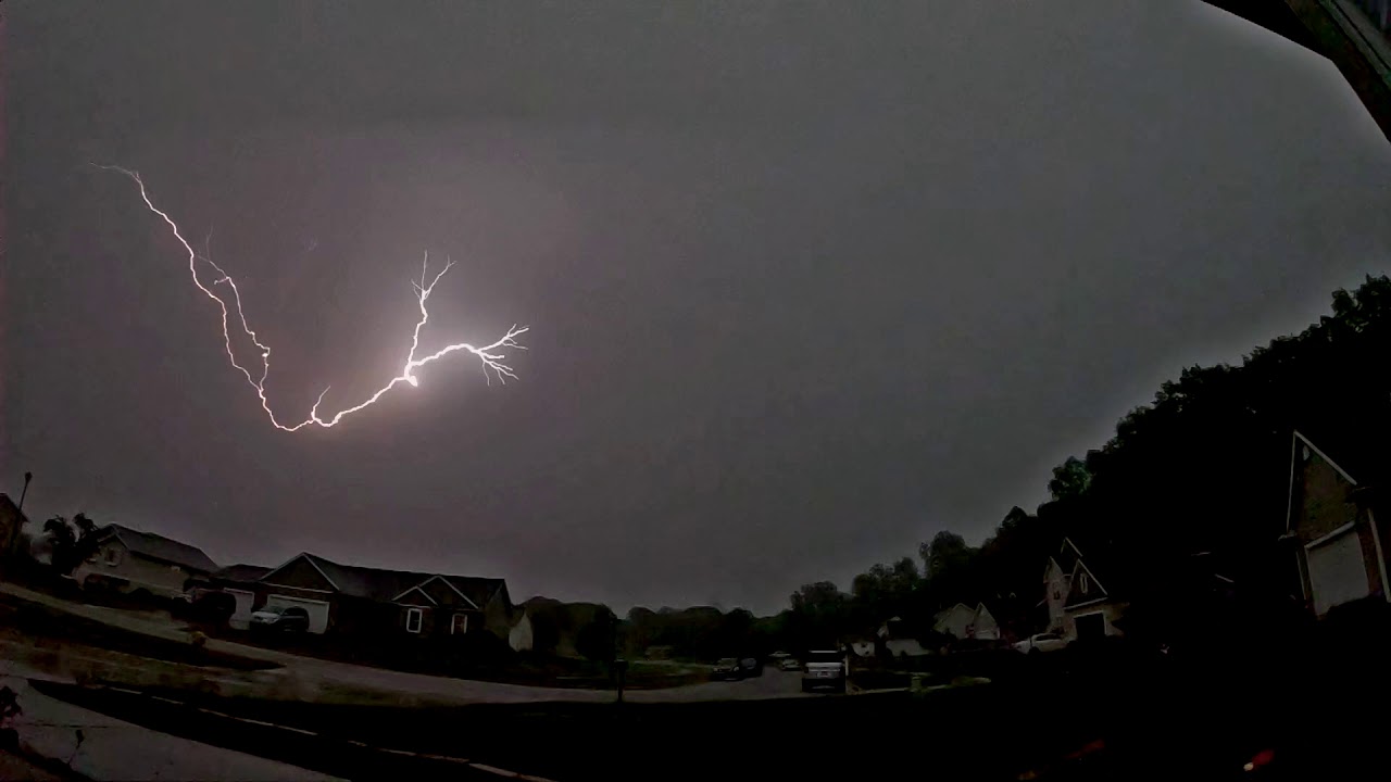 Lightning Storm Slow Motion GoPro 240 FPS YouTube