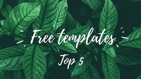 Top 5 templates | 30fps | Avee player | THUNDER SOUND