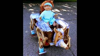 Wooden Ox walking model