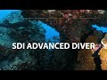 Cours de base advanced diver  scuba diving international  sdi