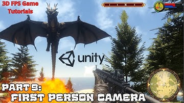 Part 9: Player - First Person Camera | 3D FPS Game in Unity Tutorial Series For Beginners 2024