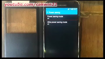 Samsung Galaxy S5 : How to Limit the maximum performance of the CPU to save power
