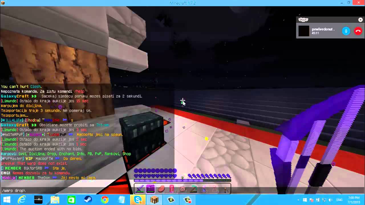 Server Review ep.3 Galaxy Craft [PalidenTV]