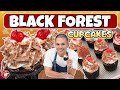 BLACK FOREST CUPCAKES | Chef RV 