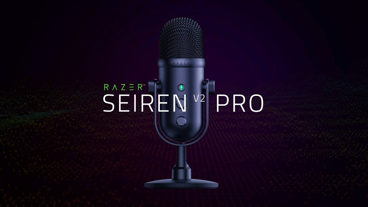 PC/タブレット PC周辺機器 Dynamic USB Microphone - Razer Seiren V2 Pro