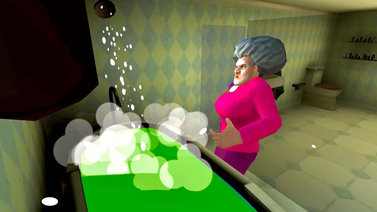 MISS T NOITCESES THE WATER COLOUR IS CHANGE | GAMEPLAY NO 22 #scaryteacher 