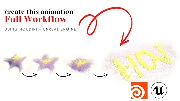Using Unreal Engine 5 & Houdini to Create Motion Graphics Animation