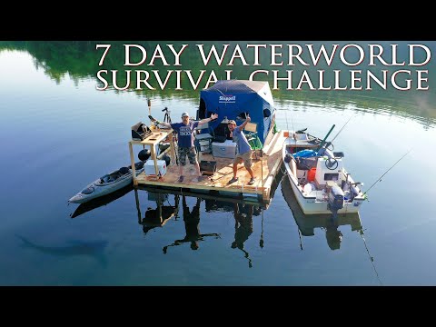 Video: Homemade Raft For Fishing