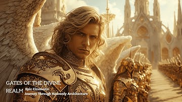 Gates of the Divine Realm | Epic Cinematic Journey Through Heavenly Architecture