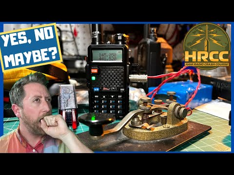 Can You Run CW Or Morse Code On A Baofeng?