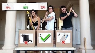 TRY NOT TO Smash the Expensive MYSTERY BOX!! (you decide) **i regret this**