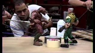 SMALL SOLDIERS Behind-the-Scenes Puppet Battle Rehearsal
