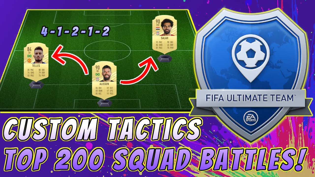 TOP 200 PRO SQUAD BATTLES CUSTOM TACTICS AND PLAYER INSTRUCTIONS!!! 